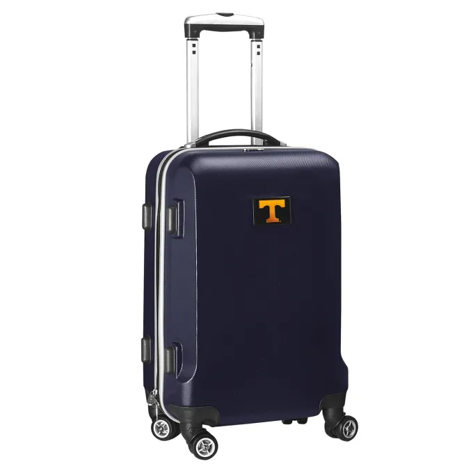 Silk & Salt Tennessee Volunteers 21 8-Wheel Hardcase Spinner Carry-On - Navy^ Carry On Luggage