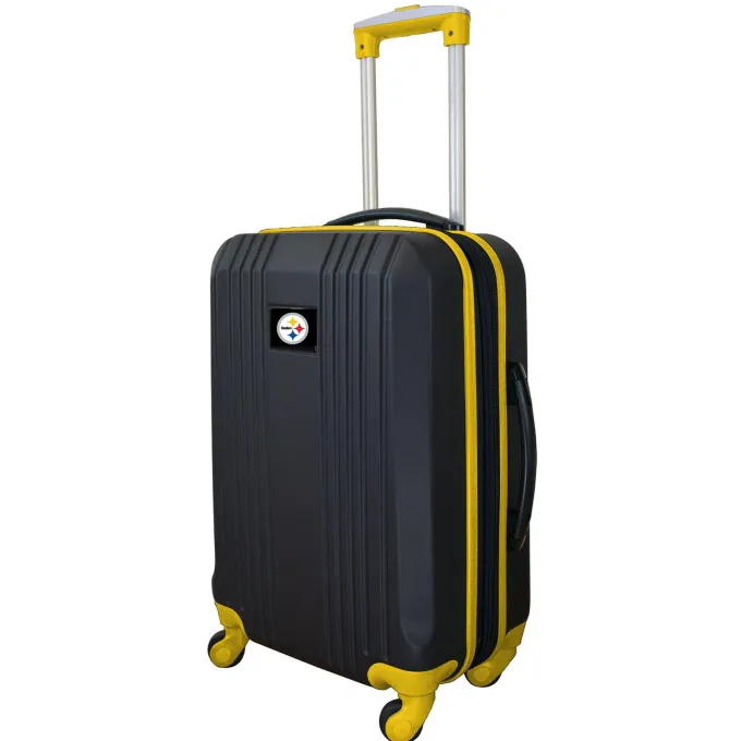 Silk & Salt NFL Pittsburgh Steelers LuggaCarry-On 21In Hardcase Two-Tone Spinner^ Hard Side Luggage
