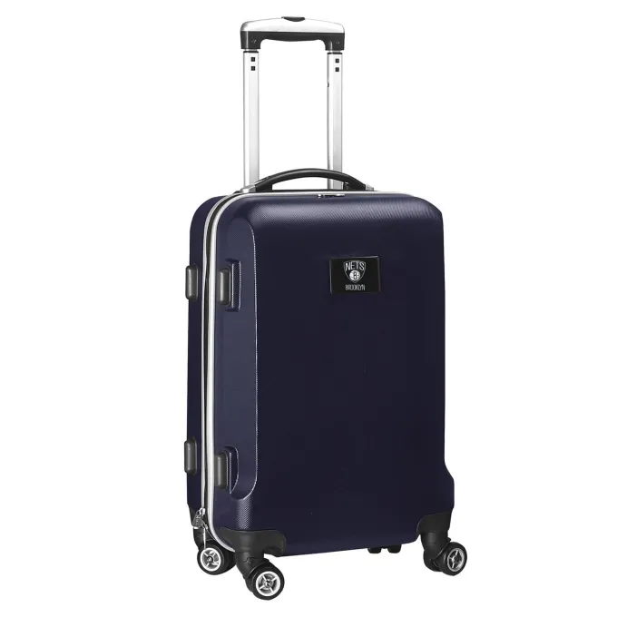 Silk & Salt Brooklyn Nets 20 8-Wheel Hardcase Spinner Carry-On - Navy^ Carry On Luggage