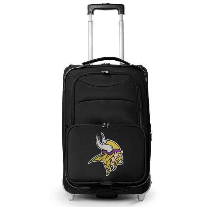 Silk & Salt MOJO Black Minnesota s 21 Softside Rolling Carry-On Suitcase^ Carry On Luggage