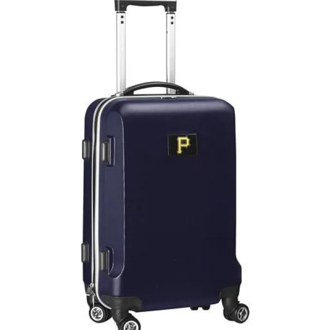 Silk & Salt Pittsburgh Pirates 21 8-Wheel Hardcase Spinner Carry-On - Navy^ Carry On Luggage
