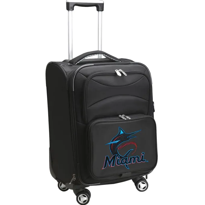 Silk & Salt MOJO Miami Marlins 16'' Softside Spinner Carry-On Luggage^ Carry On Luggage