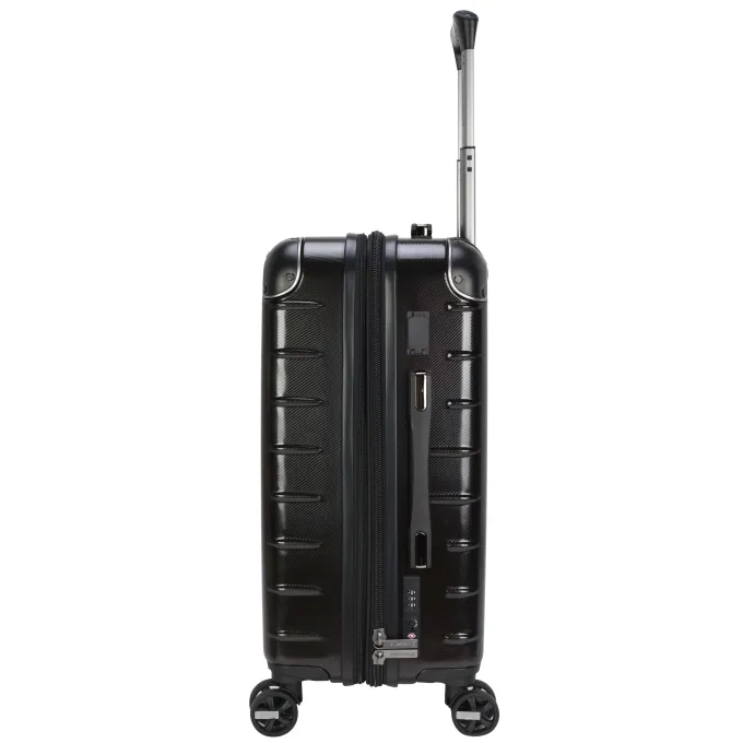 Silk & Salt Swiss Tech 21 Hardside Luggage Black^ Hard Side Luggage