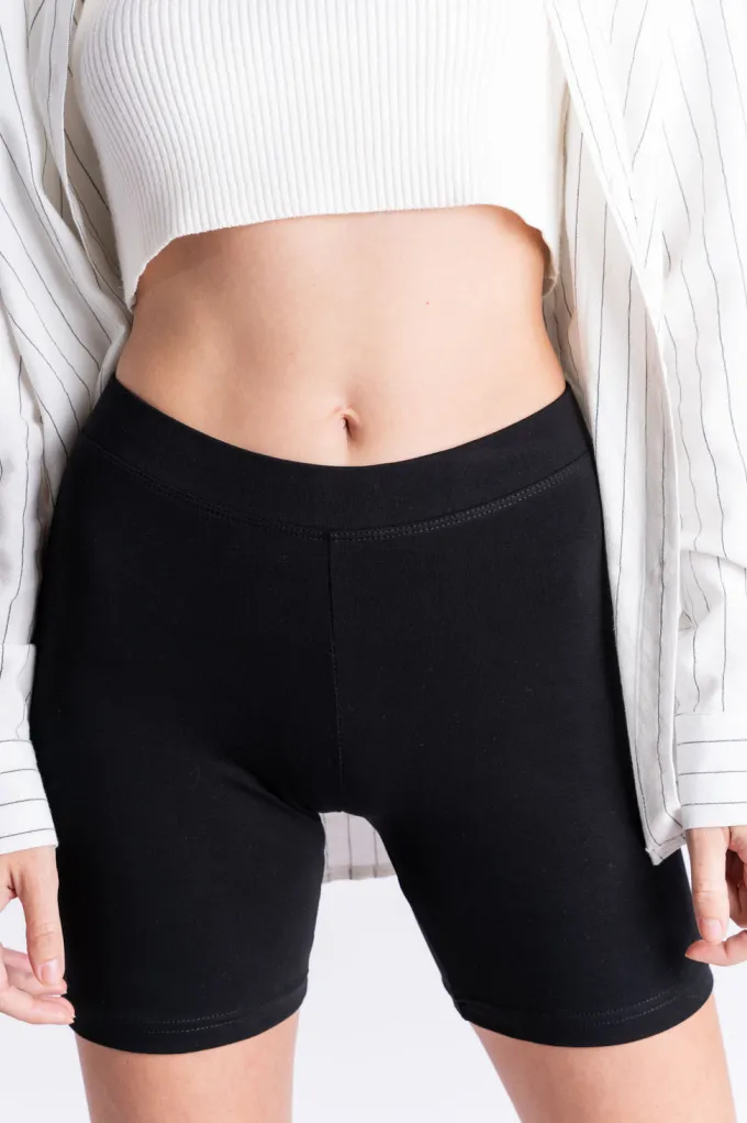 Silk & Salt shorts - black^ Pants