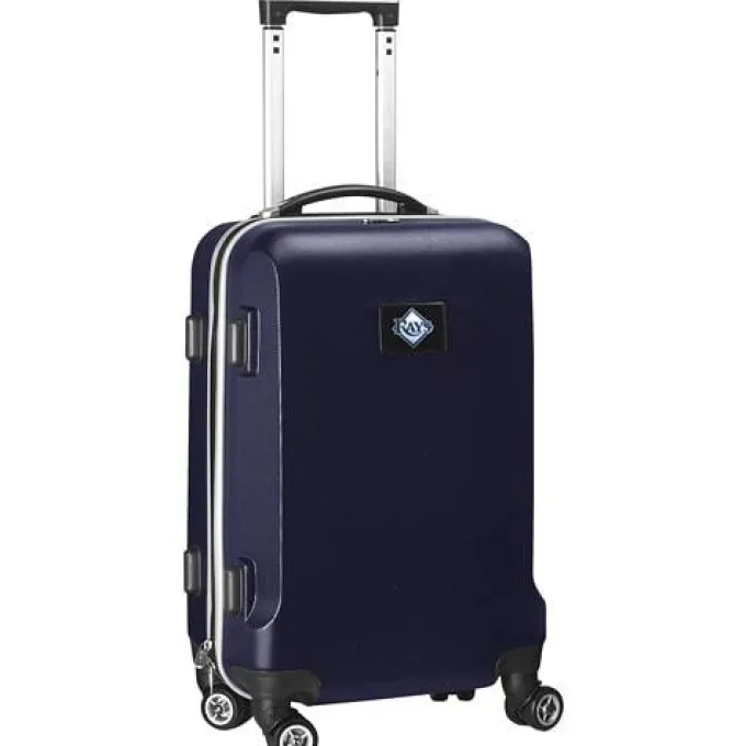 Silk & Salt Tampa Bay Rays 20 8-Wheel Hardcase Spinner Carry-On - Navy^ Luggage Sets