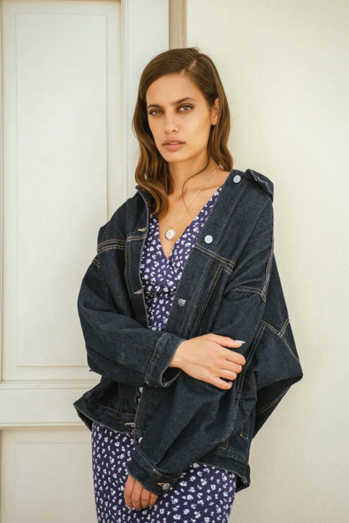 Silk & Salt denim jacket - dark blue^ Coats & Jackets