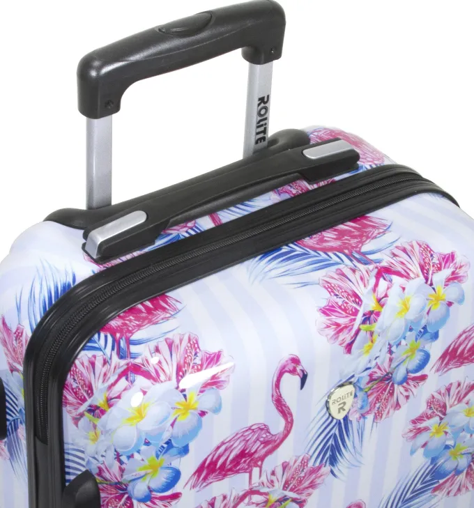 Silk & Salt Rolite Flamingo 3-piece Hardside Spinner LuggaSet^ Checked Luggage