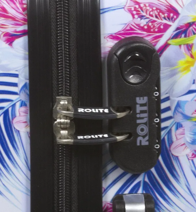 Silk & Salt Rolite Flamingo 3-piece Hardside Spinner LuggaSet^ Checked Luggage