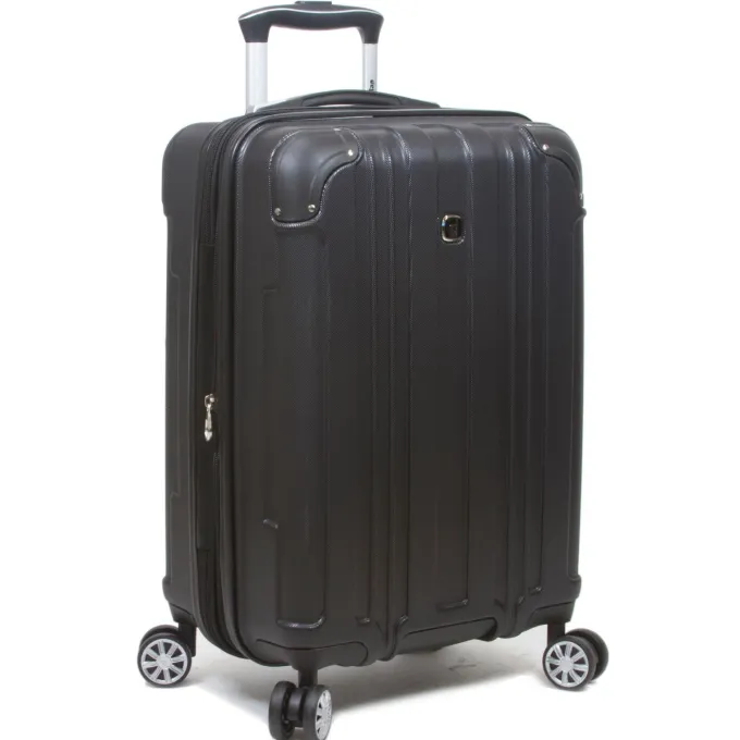 Silk & Salt Dejuno Kingsley Generation 3-Piece Hardside Spinner LuggaSet - Black^ Checked Luggage