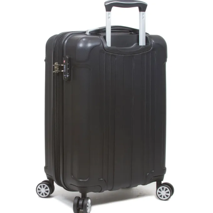 Silk & Salt Dejuno Kingsley Generation 3-Piece Hardside Spinner LuggaSet - Black^ Checked Luggage