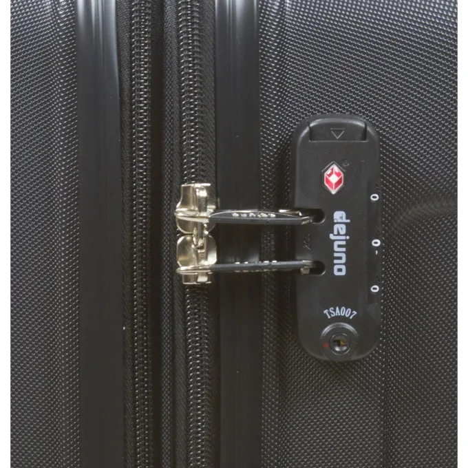 Silk & Salt Dejuno Kingsley Generation 3-Piece Hardside Spinner LuggaSet - Black^ Checked Luggage