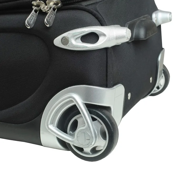 Silk & Salt MOJO Black LSU Tigers 21 Softside Rolling Carry-On Suitcase^ Carry On Luggage