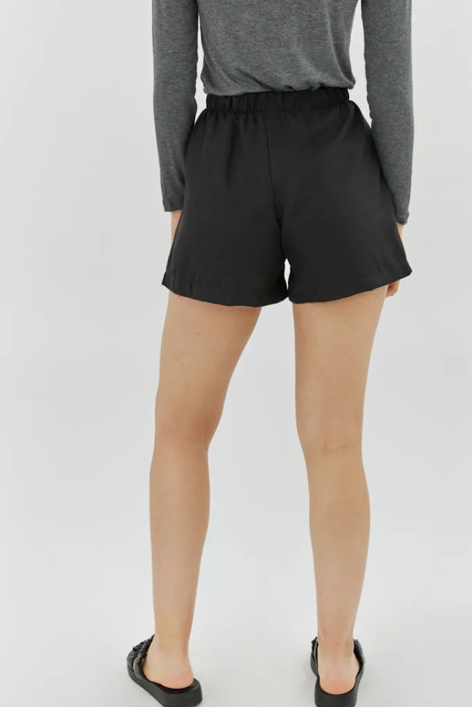 Silk & Salt california shorts - black^ Pants