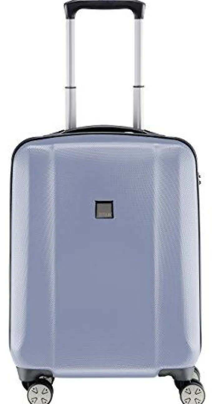 Silk & Salt Xenon Polycarbonate Hard Spinner Lugga- German ed (Small Blues...^ Carry On Luggage
