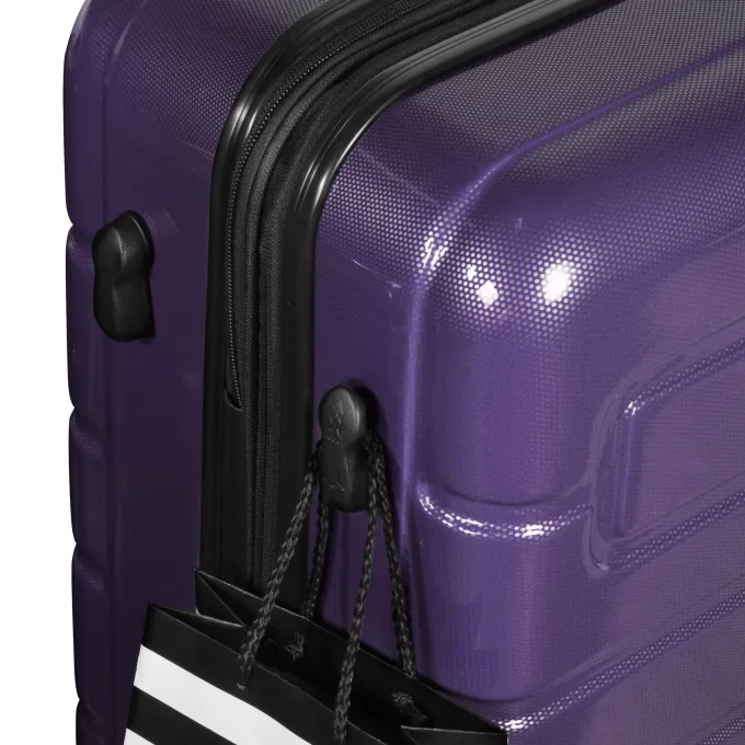 Silk & Salt Nema 22 Carry-On PC Expandable Spinner Set w/ TSA Lock^ Hard Side Luggage