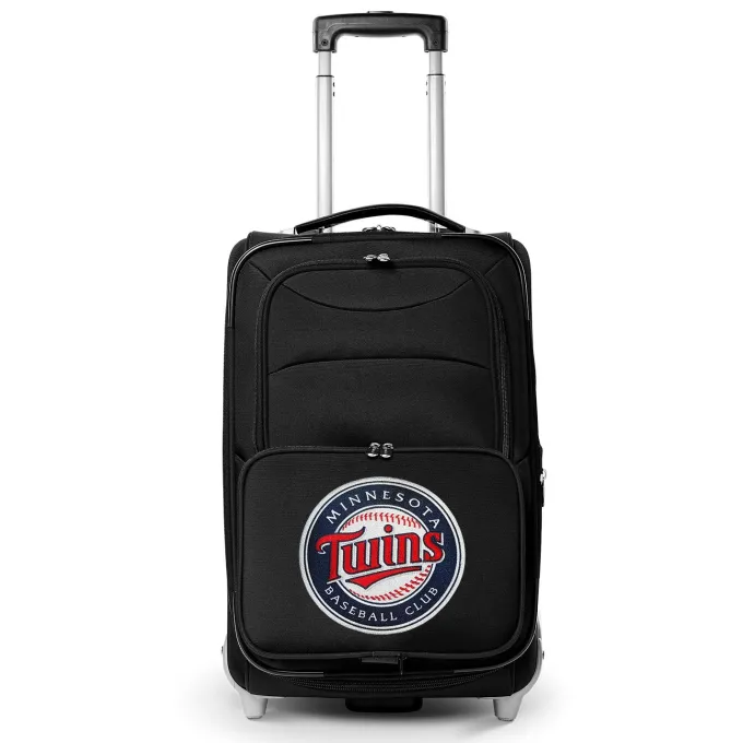 Silk & Salt Minnesota Twins 21 Rolling Carry-On Suitcase^ Carry On Luggage