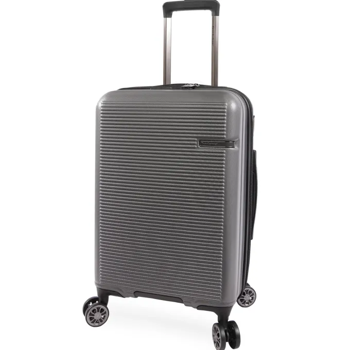 Silk & Salt Brookstone Nelson 21 Hardside Carry-On Spinner- CHARCOAL^ Hard Side Luggage