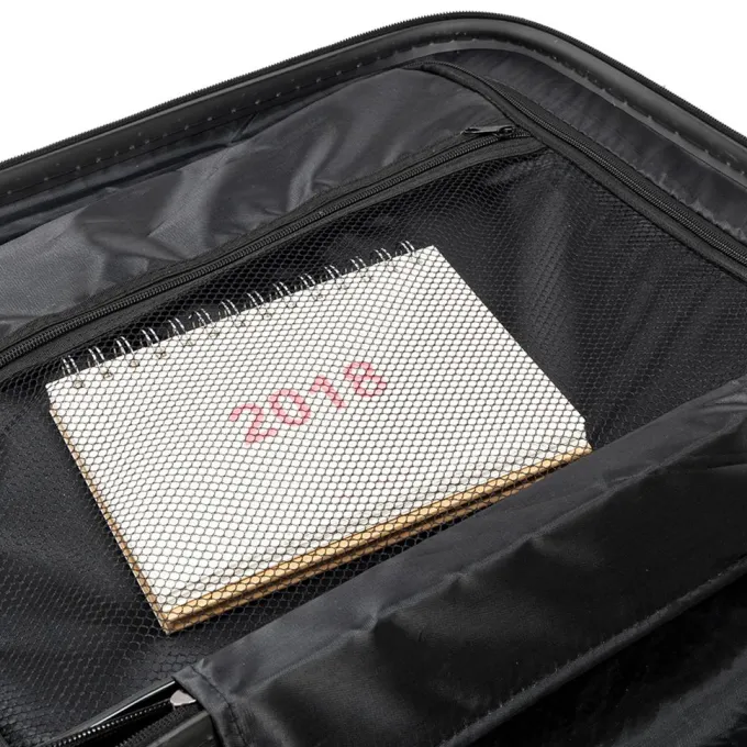 Silk & Salt 3PCS/Set 3-in-1 Portable ABS Trolley Case 20inch 24inch 28inch Rose Gold Travel LuggaSuitcase^ Luggage Sets