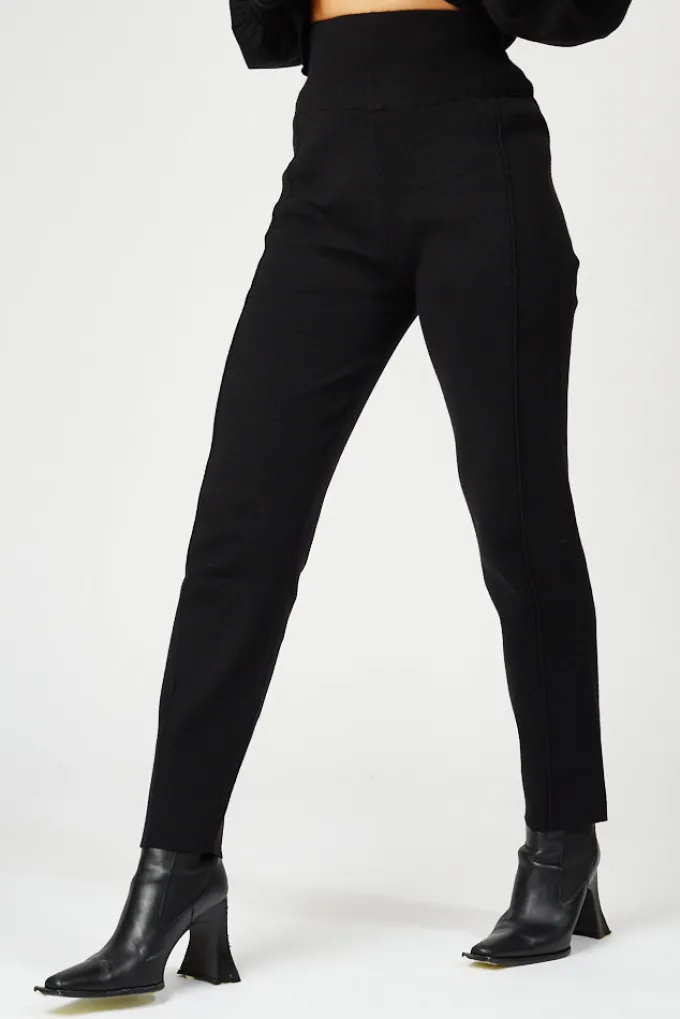 Silk & Salt luxe lounge set - black^ Sets