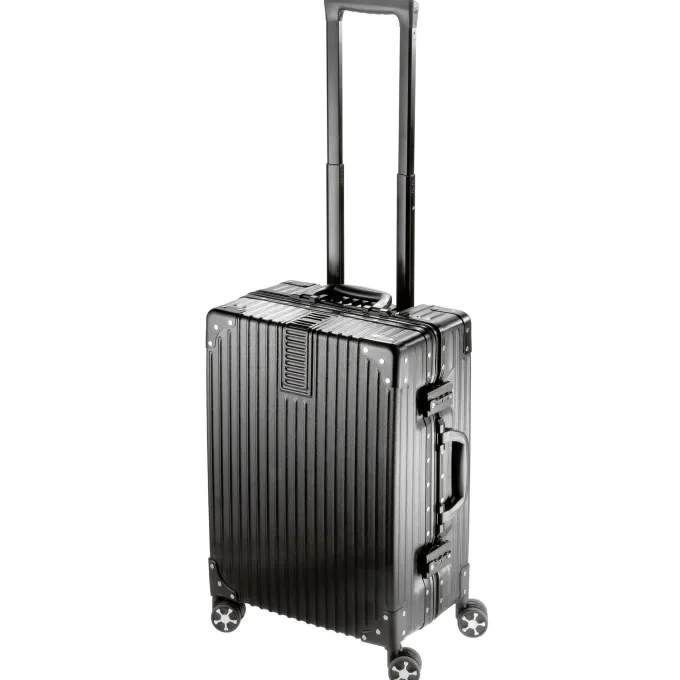 Silk & Salt National Tree Travel Safe Spinner Suitcase-Color:BlackSize:20^ Checked Luggage