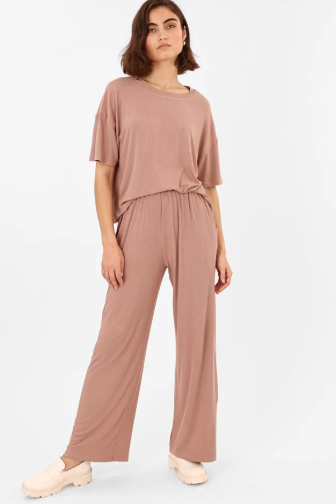 Silk & Salt cohen kai pants - pink^ Sets