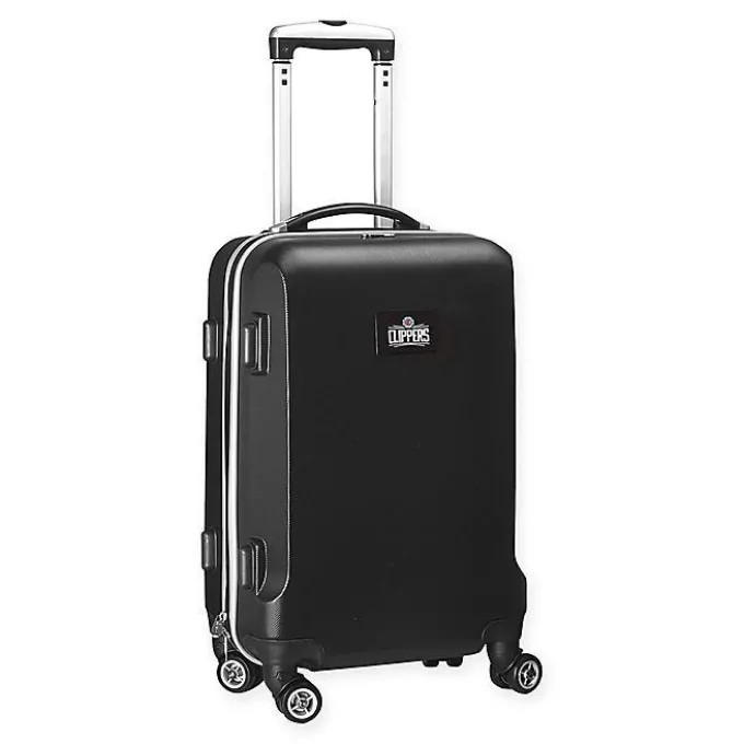 Silk & Salt NBA Los Angeles Clippers 20-Inch Hardside Carry On Spinner in Black^ Carry On Luggage