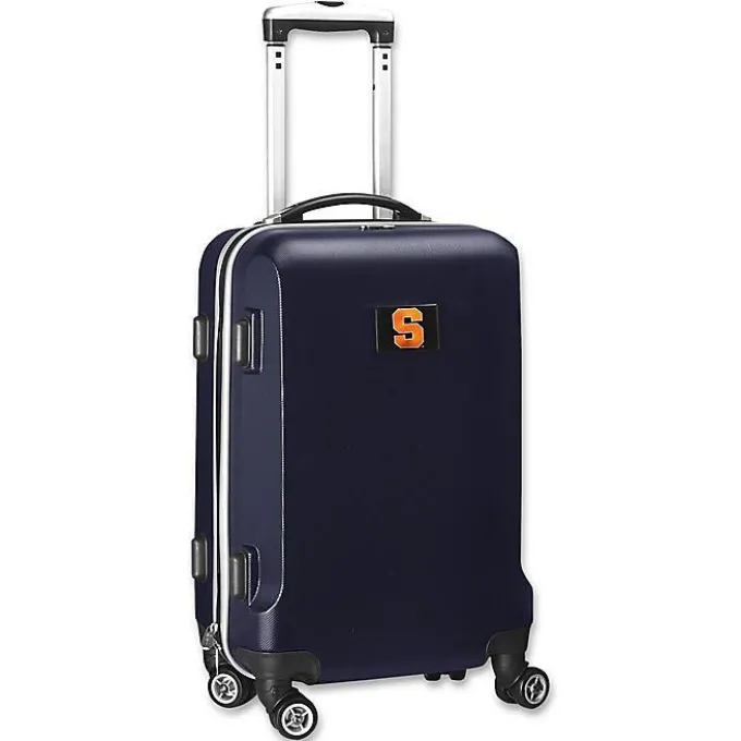 Silk & Salt Syracuse University 20-Inch Hardside Spinner Carry On in Navy^ Carry On Luggage