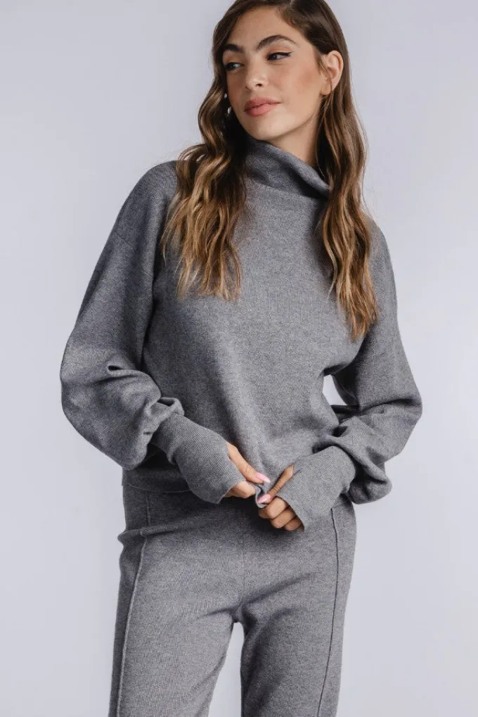 Silk & Salt luxe lounge set - grey^ Sets