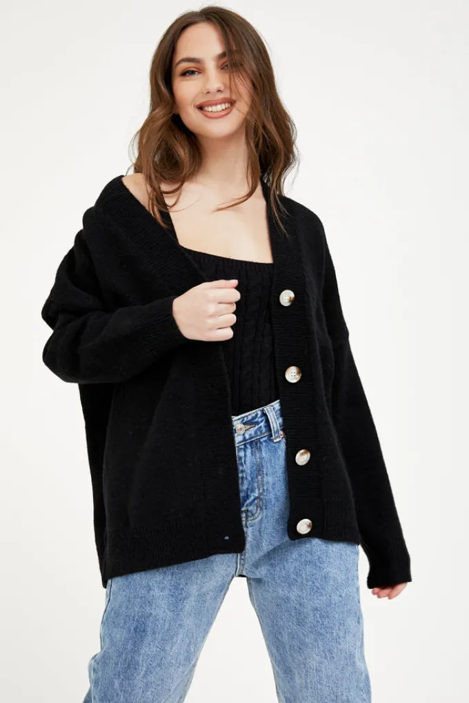 Silk & Salt top set - black^ Hoodies & Sweatshirts