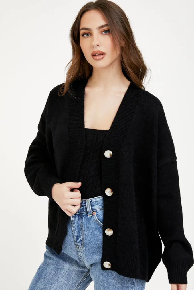 Silk & Salt top set - black^ Hoodies & Sweatshirts