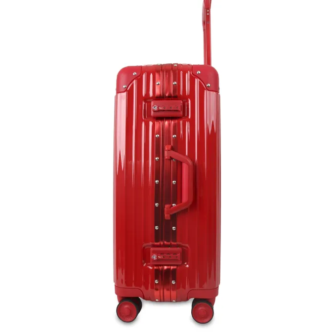 Silk & Salt J World Nova Polycarbonate 20 Inch Spinner Carry-On Luggage^ Hard Side Luggage