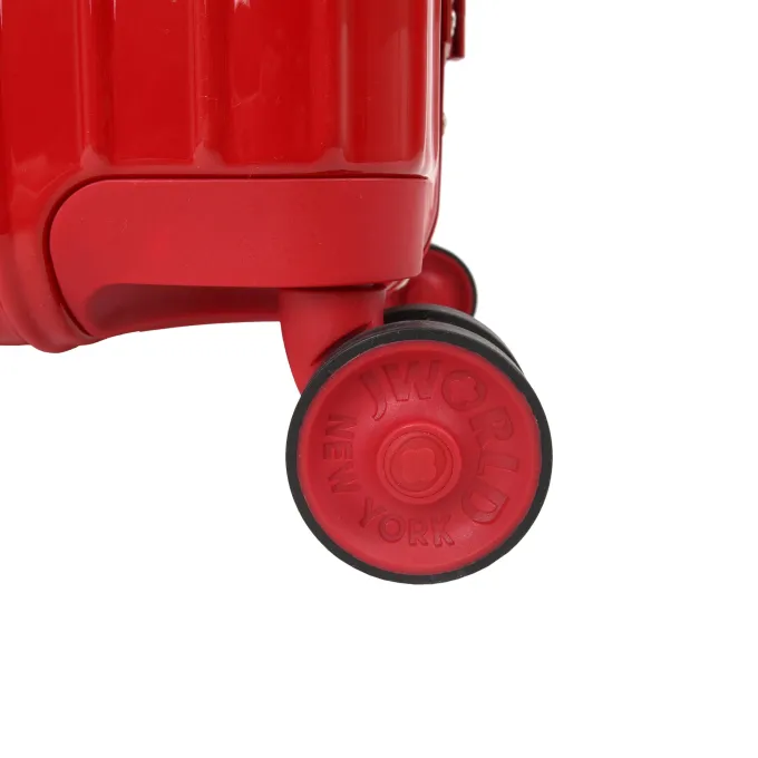 Silk & Salt J World Nova Polycarbonate 20 Inch Spinner Carry-On Luggage^ Hard Side Luggage