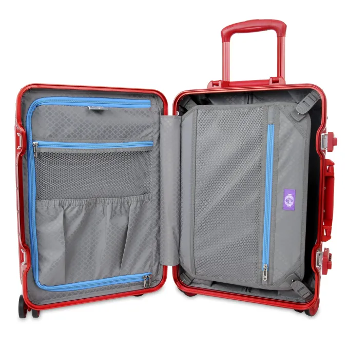 Silk & Salt J World Nova Polycarbonate 20 Inch Spinner Carry-On Luggage^ Hard Side Luggage
