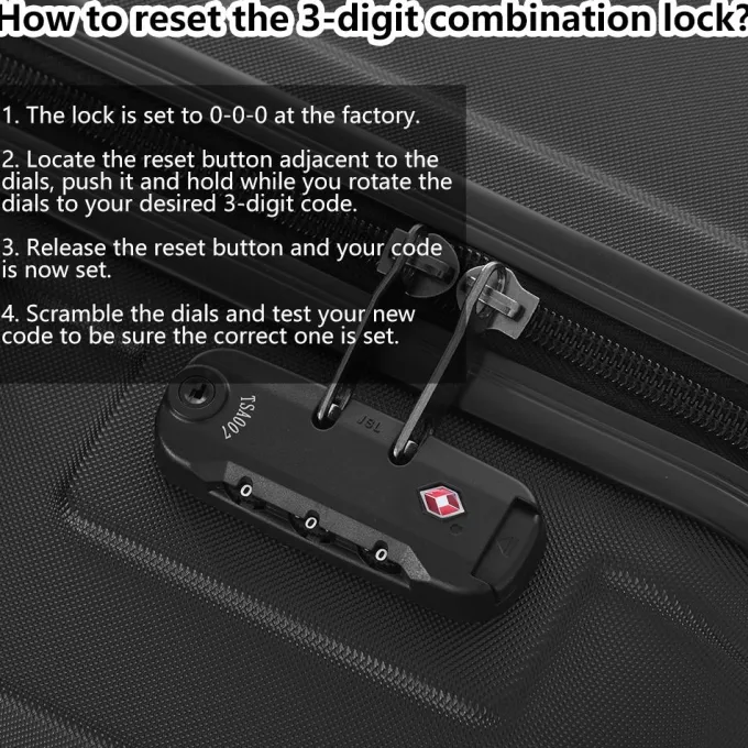 Silk & Salt 3 Piece Black LuggaTravel Set 20 24 28 Carry on Luggawith Spinner Wheels Lightweight Hard Case LuggaTravel Suitcase Christmas Gifts for Business Trip Holiday Travel Cruise^ Luggage Sets