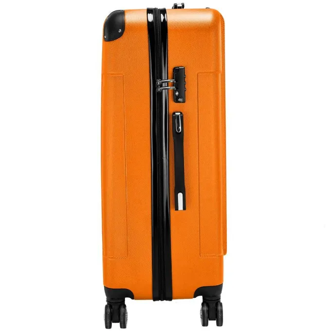 Silk & Salt OTVIAP 3-in-1 Portable ABS Trolley Case LuggaSuitcase 20 / 24 / 28 (Orange) Suitcase Traveling Suitcase^ Luggage Sets