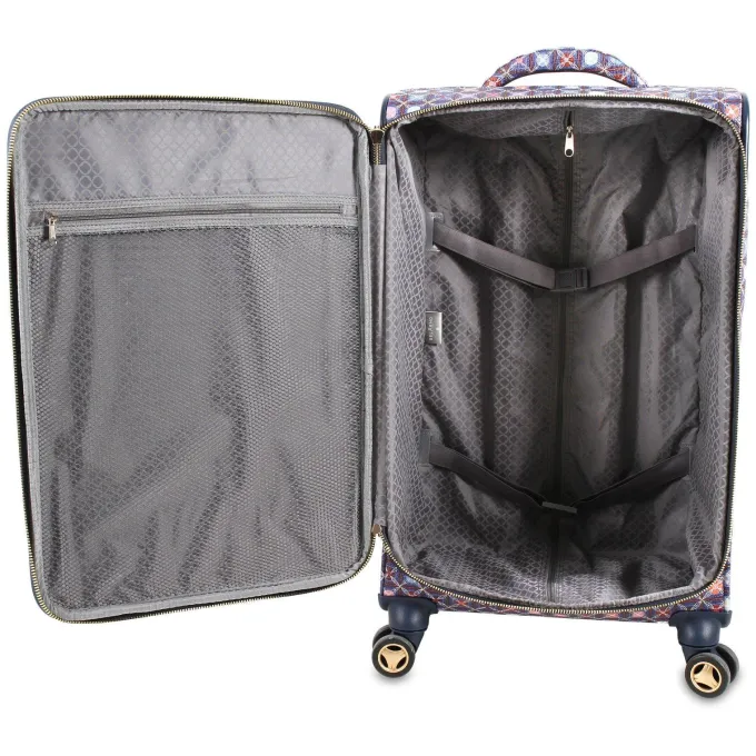 Silk & Salt J World Bella Softside 2 Piece Spinner LuggaSet^ Carry On Luggage