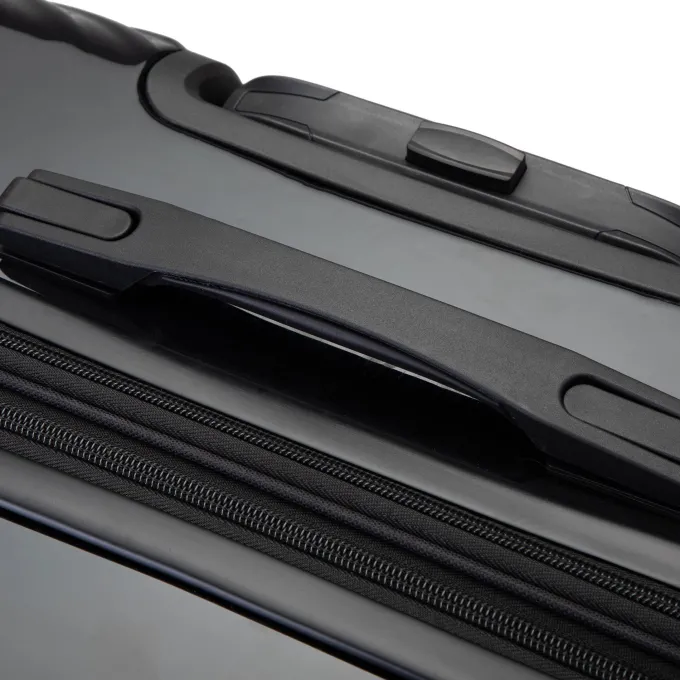 Silk & Salt 3Pcs Portable LuggaSet LarCapacity LuggaBags for Travel Black^ Checked Luggage