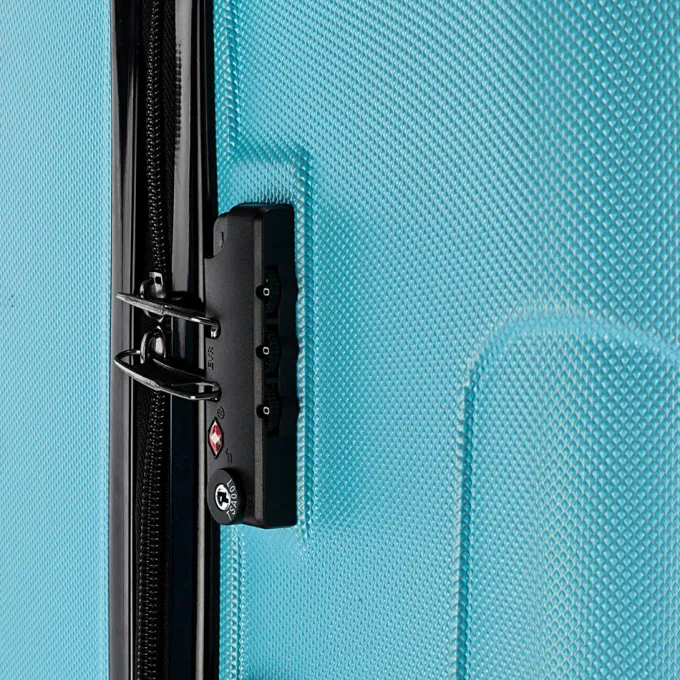 Silk & Salt Saibaiyee 3-in-1 Multifunctional LarCapacity Traveling StoraSuitcase Blue^ Hard Side Luggage