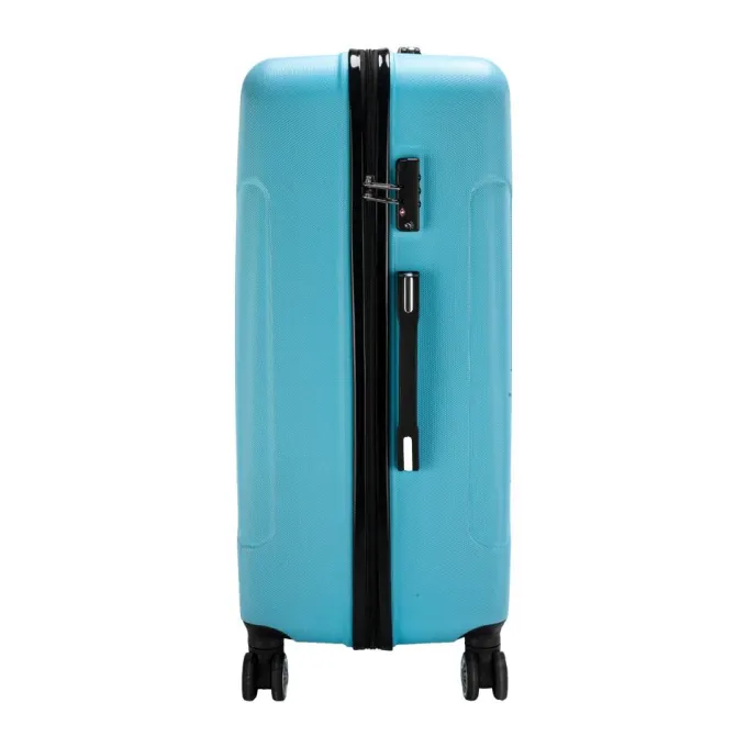 Silk & Salt Saibaiyee 3-in-1 Multifunctional LarCapacity Traveling StoraSuitcase Blue^ Hard Side Luggage