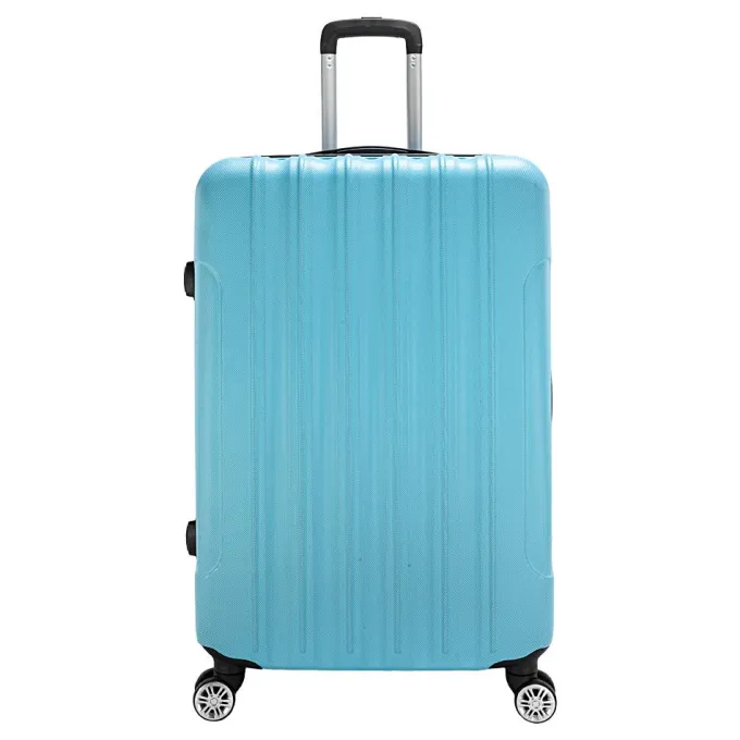 Silk & Salt Saibaiyee 3-in-1 Multifunctional LarCapacity Traveling StoraSuitcase Blue^ Hard Side Luggage