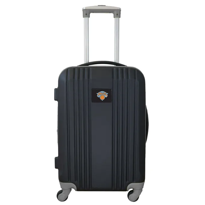 Silk & Salt Mojo Outdoors NBA York Knicks 21 in. Carry-On Hardcase Two-Tone Spinner^ Carry On Luggage