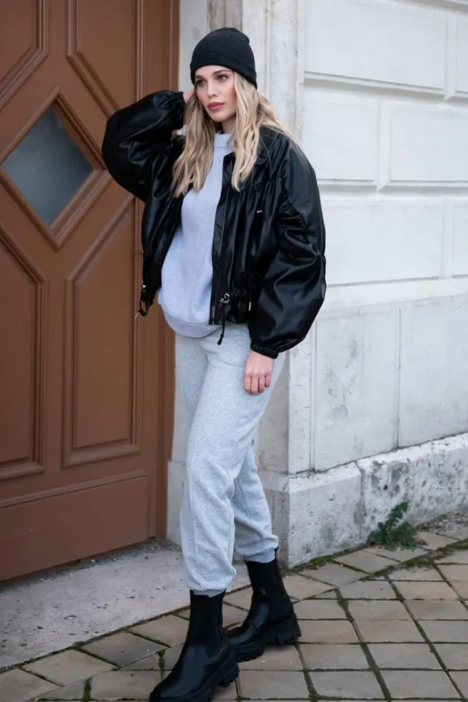 Silk & Salt the sandy jacket - black^ Coats & Jackets