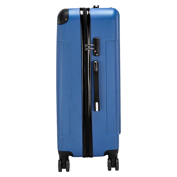 Silk & Salt Topcobe 3Pcs Traveling LuggaSet Portable LarCapacity LuggaBags for Travel Rolling StoraSuitcase with Wheels 20+24+28 Blue^ Hard Side Luggage