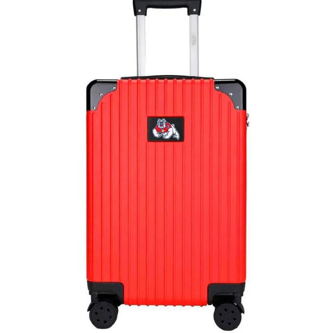 Silk & Salt MOJO Red Fresno State Bulldogs Premium 21'' Carry-On Hardcase Luggage^ Carry On Luggage