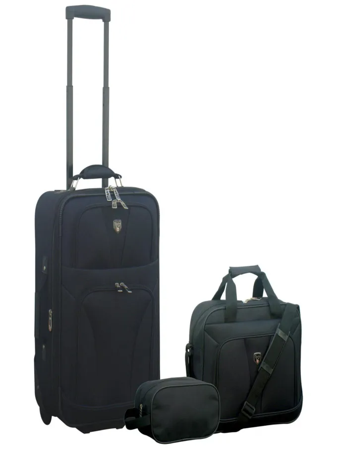 Silk & Salt Traveler's Club 3-Piece Expandable Rolling Carry-On Value Set^ Luggage Sets