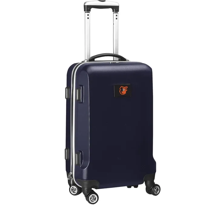 Silk & Salt Baltimore Orioles 21 8-Wheel Hardcase Spinner Carry-On - Navy^ Carry On Luggage
