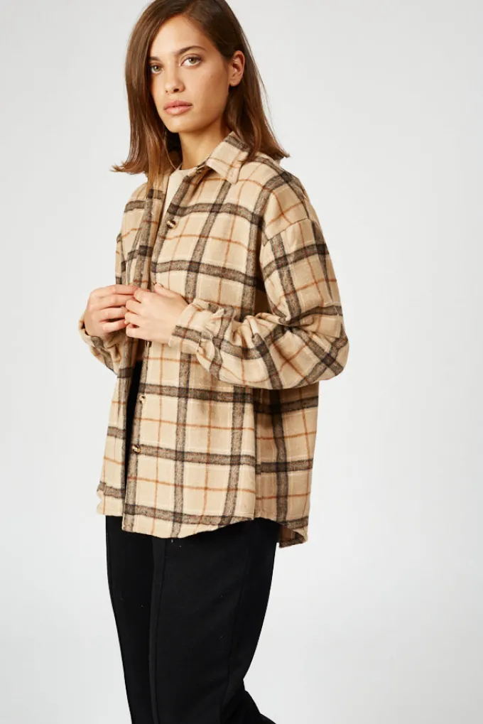 Silk & Salt the ritz jacket - beige^ Coats & Jackets