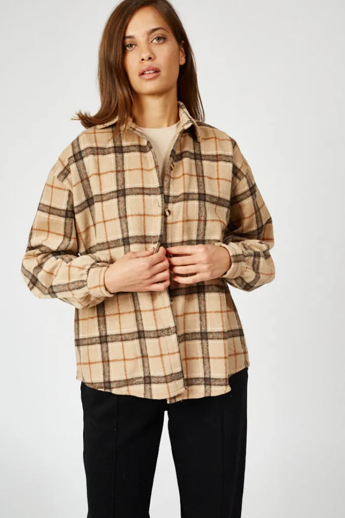 Silk & Salt the ritz jacket - beige^ Coats & Jackets