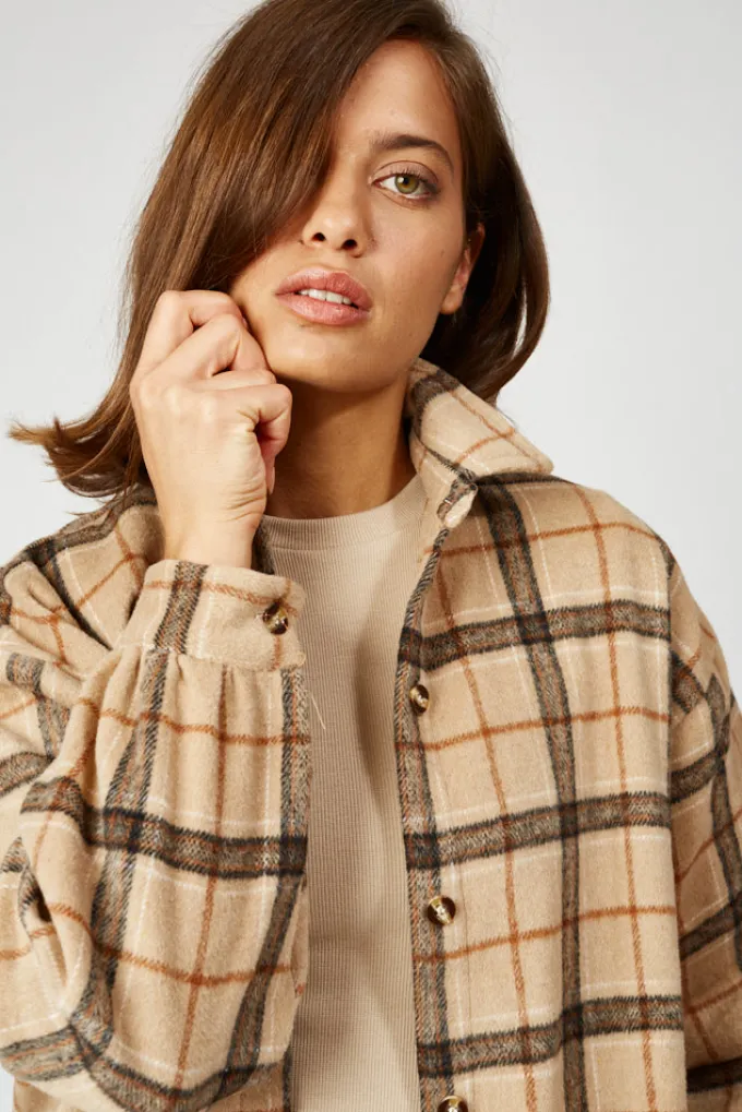 Silk & Salt the ritz jacket - beige^ Coats & Jackets