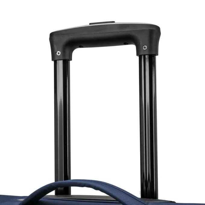 Silk & Salt US Traveler Anzio u2014 22 Carry On Rolling LuggaSpinner Silent Wheel Tow Push Handle Travel Suitcase Bag Navy^ Carry On Luggage